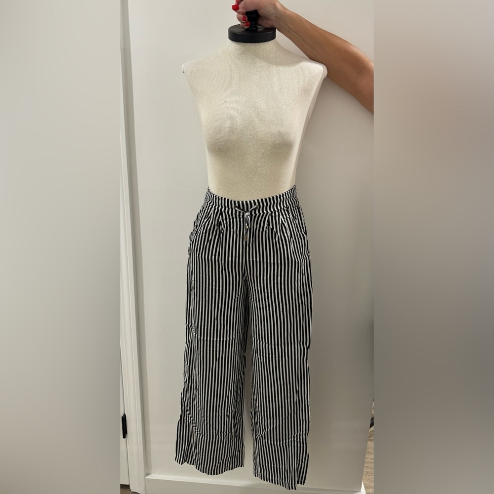 Pinstripe pants
